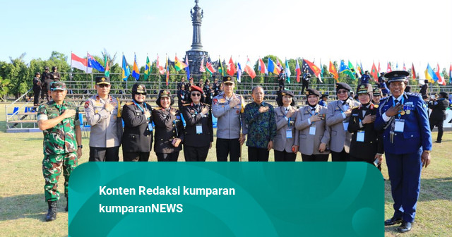 Parade 450 Polwan dari 43 Negara Meriahkan IAWP 2026 di Bali, Bahas Kejahatan Transnasional hingga Kekerasan Berbasis Teknologi