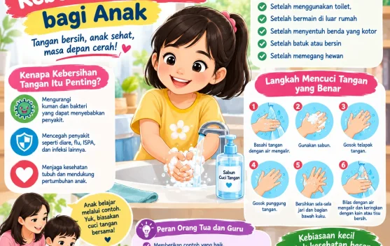 Cara Mengajarkan Cuci Tangan pada Anak Sejak Dini