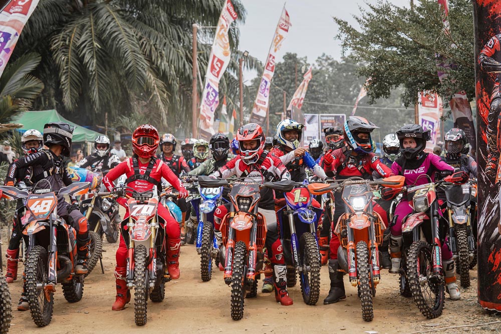 2.600 Rider Trail Tumplek di Bengkulu Utara, Perputaran Uang UMKM Tembus Rp 3 Miliar