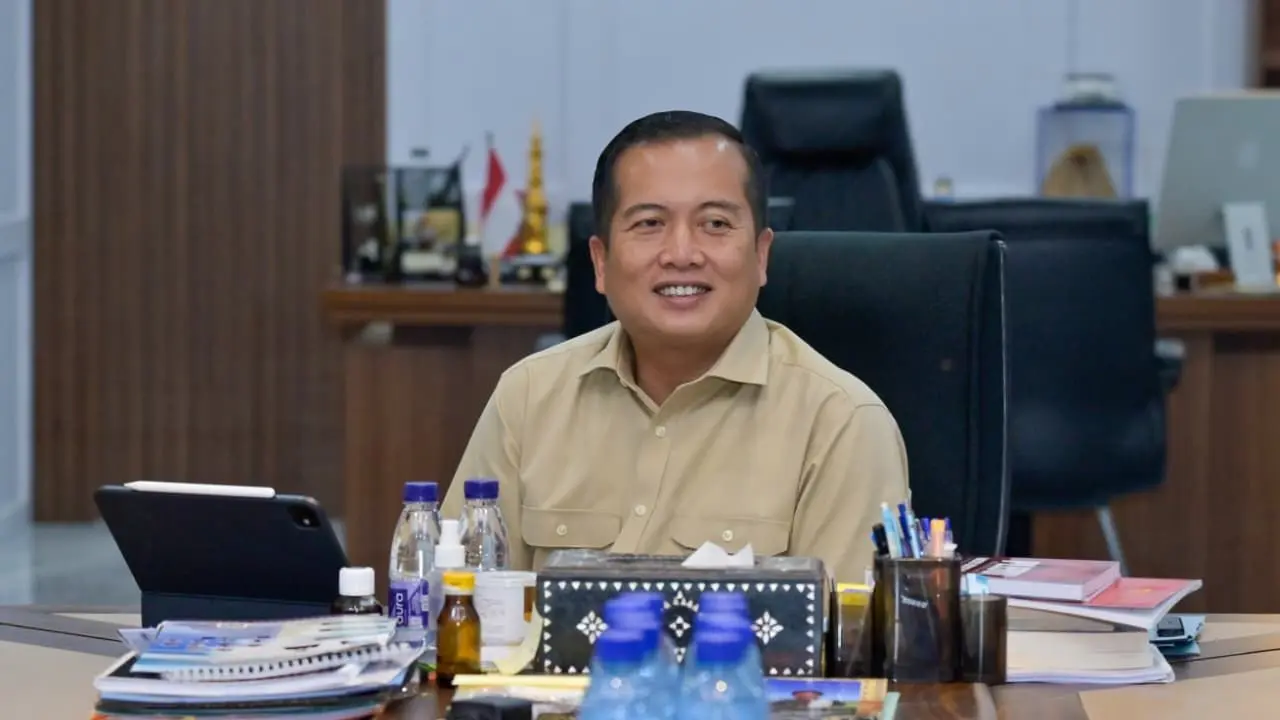 Gubernur NTB Lalu Muhamad Iqbal Sampaikan Orasi Ilmiah di Puncak Jamnas APWI IV 2026 Mataram