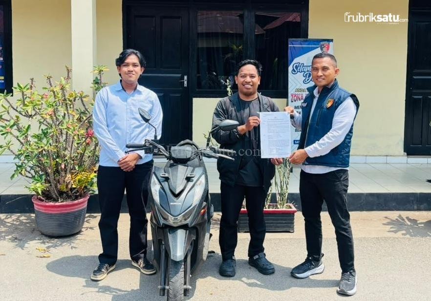 Polres Konawe Pinjamkan Motor Korban Pencurian di Unaaha, Proses Hukum Tetap Berjalan