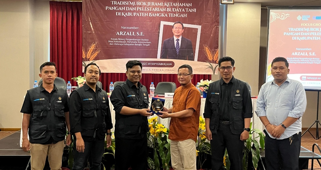 Tradisi Murok Jerami di Bangka Tengah Jadi Bahasan FGD, Nilai Ketahanan Pangan hingga Tantangan Generasi Muda