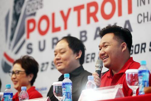 Polytron Surabaya IC 2026 Digelar Gratis, 279 Pemain dari 14 Negara Bersaing