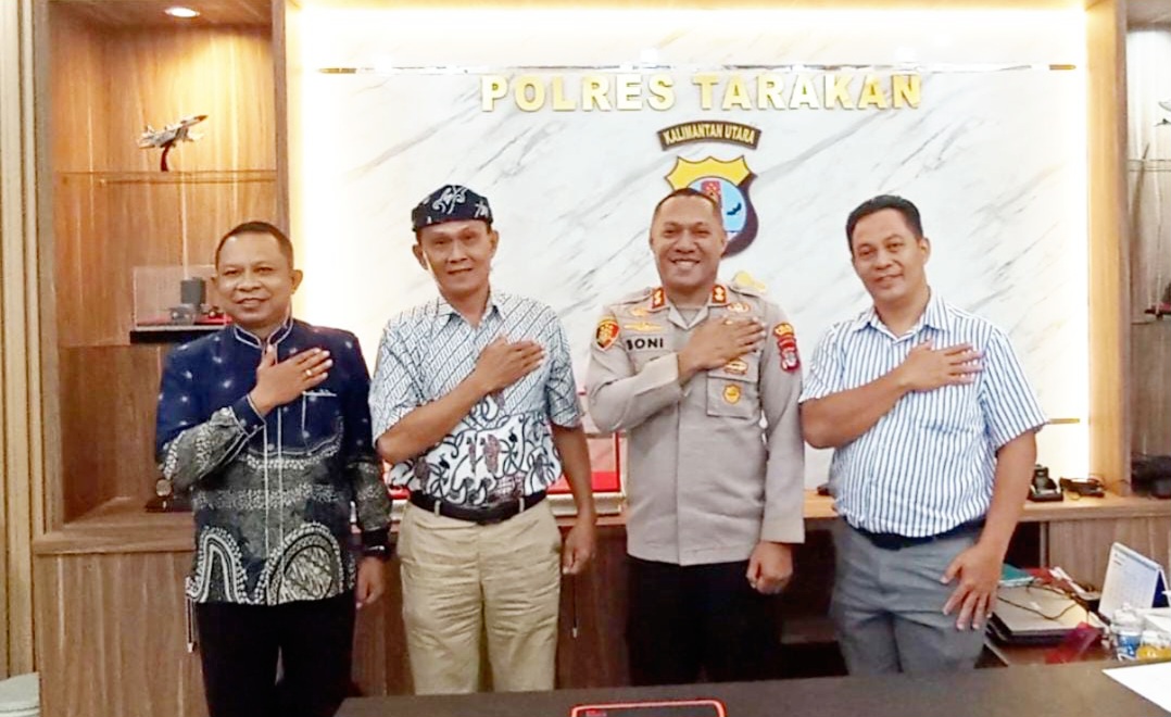 DPD API Kaltara Temui Kapolres Tarakan, Bahas Sinergi Keamanan dan Agenda Kongres di Jakarta
