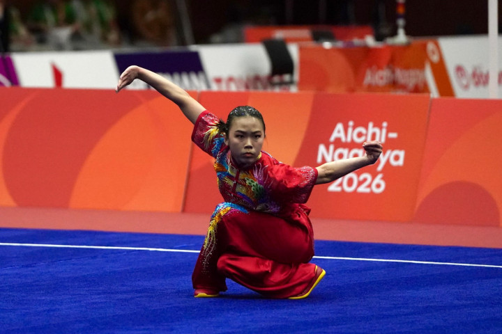 Eugenia Diva Raih Perunggu Wushu Asian Games 2026, Nilai 9,706 Poin