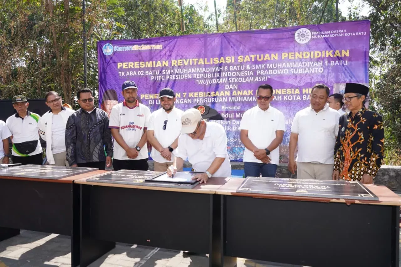 5 Fakta Revitalisasi 3 Sekolah Muhammadiyah di Batu