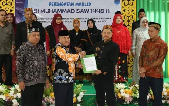Wali Kota Tarakan Hadiri Pelantikan Taman Iskandar Muda Kaltara, Ajak Warga Aceh Jaga Kerukunan Antar Suku