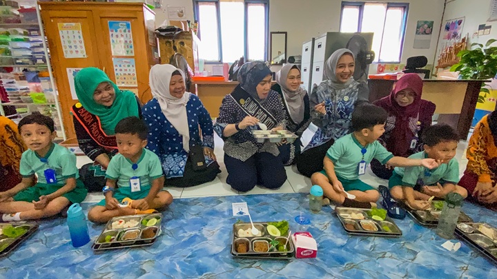 Bunda PAUD Banjarbaru Tekankan Gizi dan Ekspresi Anak Usia Dini