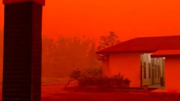 Langit Merah di Kalimantan Akibat Karhutla, BRIN Jelaskan Penyebabnya