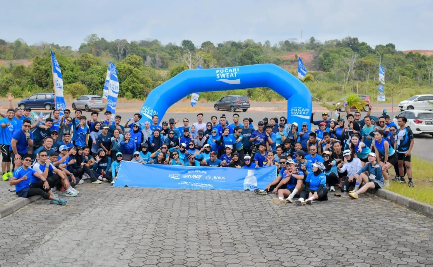 284 Pelari Ramaikan Pocari Sweat Run 2026 di Pulau Dompak Tanjungpinang