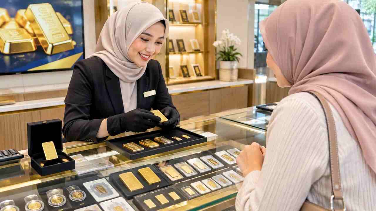 Harga Emas di Pegadaian Stabil, Antam 1 Gram Bertahan Rp2,67 Juta