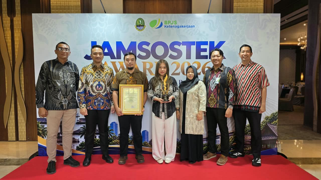 Dua Perusahaan Sumedang Raih Jamsostek Award 2026 Jawa Barat, PT Global Indo Pangan Juara I Usaha Mikro
