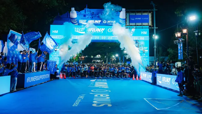 POCARI SWEAT Run Bandung 2026 Serap 16.000 Pelari, Dampak Ekonomi Rp89,4 Miliar