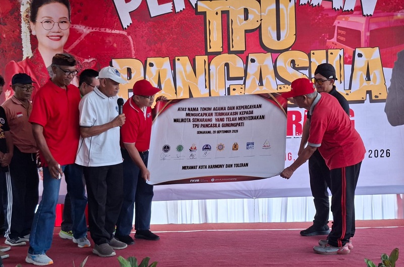 TPU Pancasila Gunungpati Semarang Diresmikan, 8 Hektare untuk Pemakaman Lintas Agama