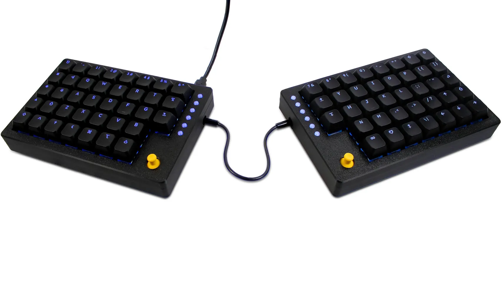 Keyboard Split Tiwaz Hadirkan Dua Joystick, Bisa untuk Gaming Satu Tangan