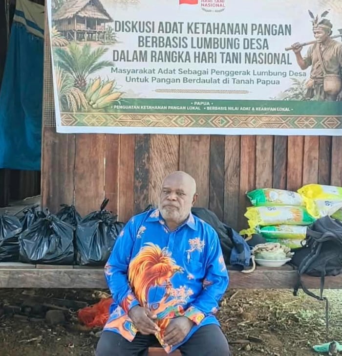 Ketua Dewan Adat Sarmi Imbau Warga Tak Jadi Penggerak Penolakan Program MBG