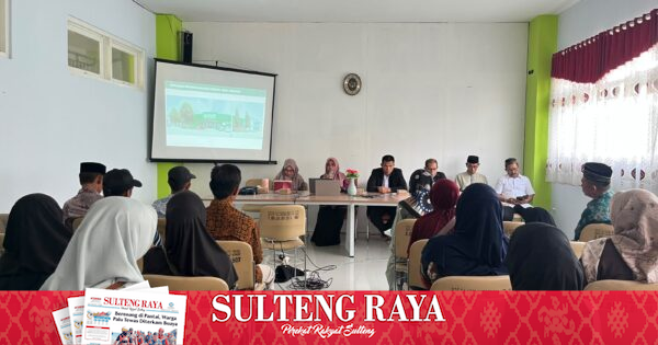 MAN 1 Palu Gelar Sosialisasi PKL Perdana untuk 4 Jurusan Keterampilan, Wali Murid Kelas XII Dilibatkan
