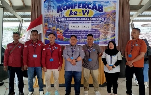 Rismawan Laula Kembali Pimpin FPE KSBSI Kota Palu Periode 2026-2030