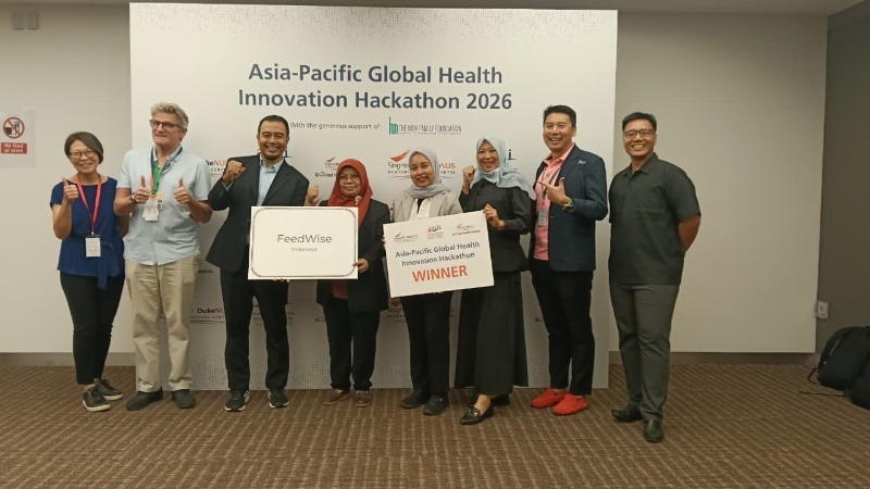 FeedWise, Aplikasi AI Nutrisi Anak UNDIP-BRIN Juarai Hackathon di Singapura