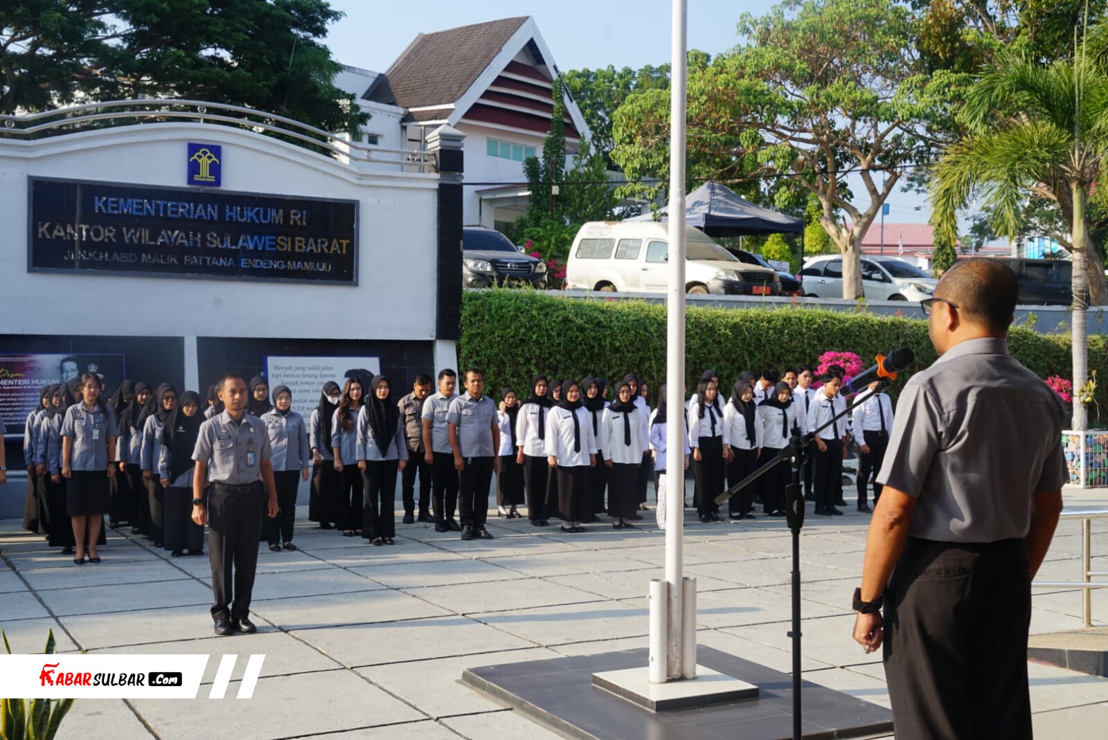 Kemenkum Sulbar Tekankan Kedisiplinan Jajaran, Soroti Penyerapan Anggaran dan Inventarisasi BMN