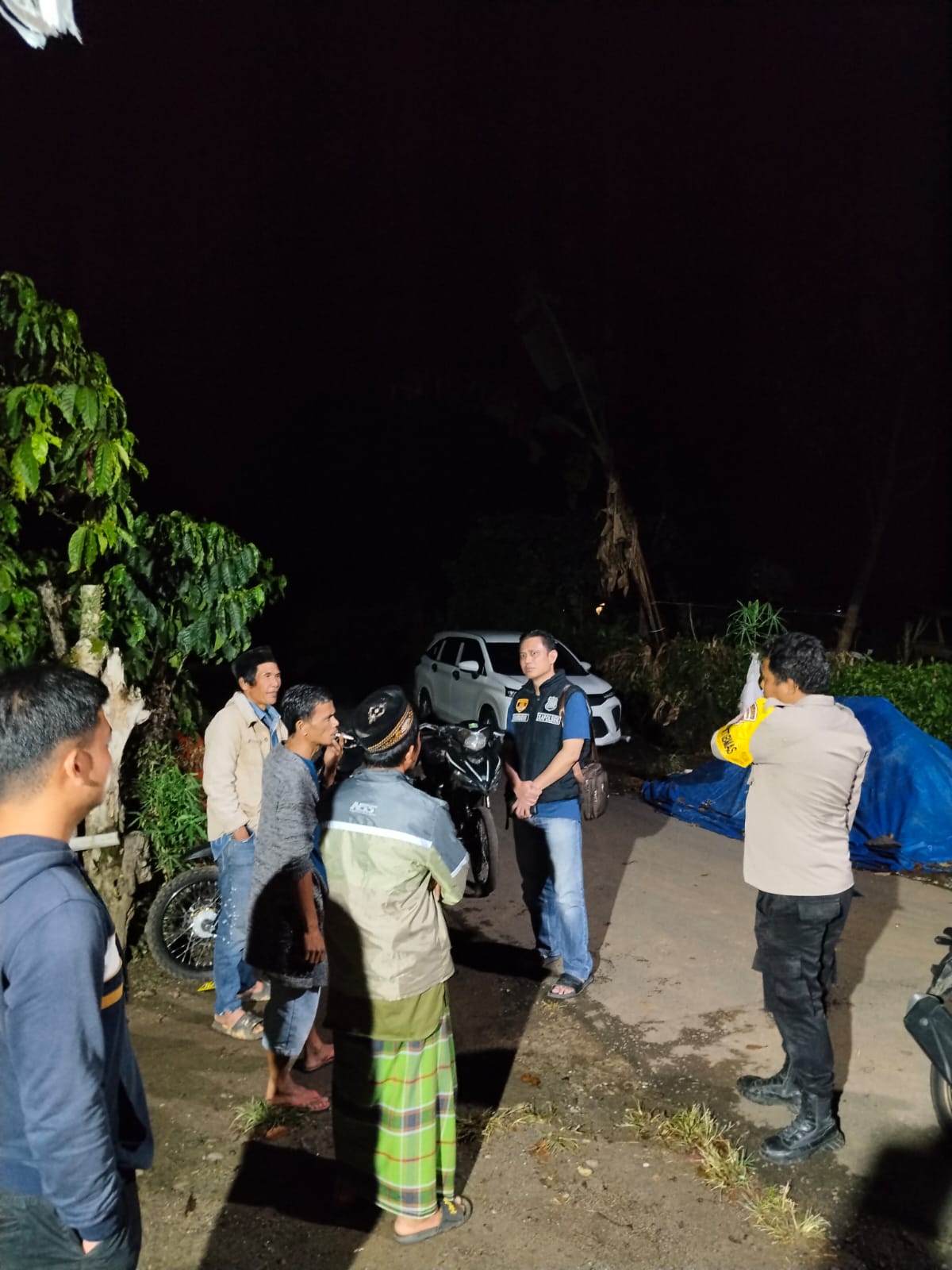 Polsek Dempo Selatan Sisir Dusun Rempasai Pagaralam, Warga Diminta Tak Buka Lahan dengan Cara Dibakar