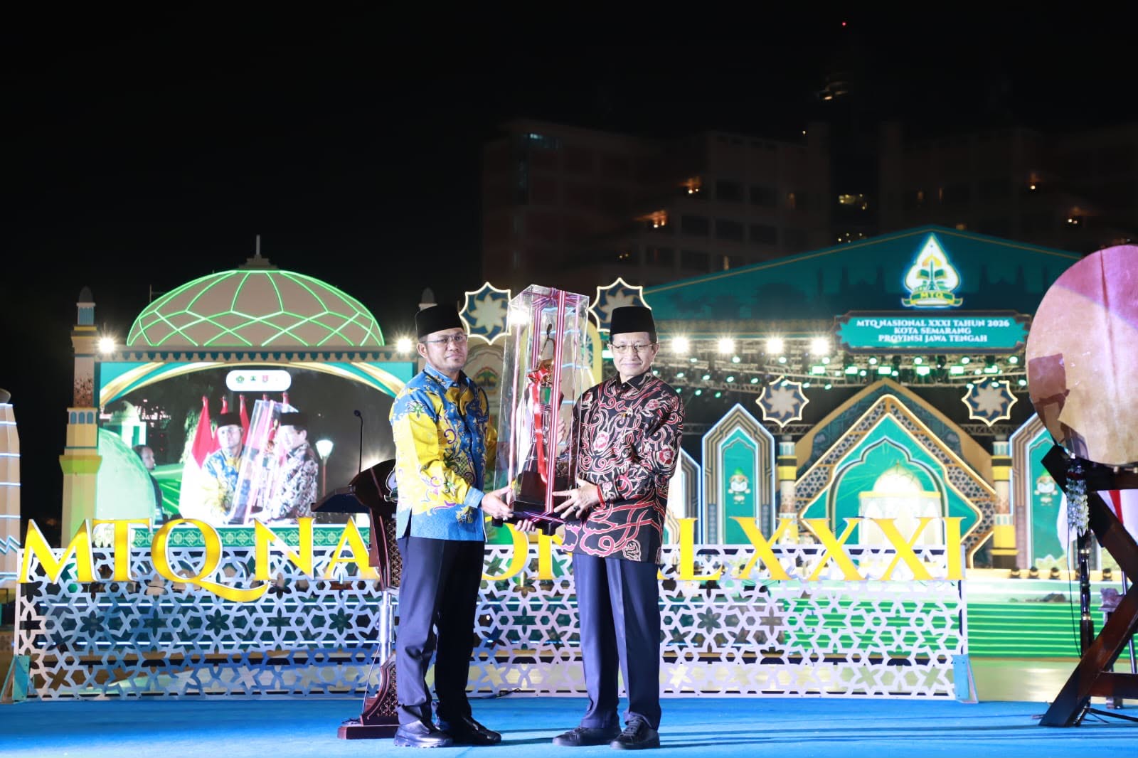 Kaltim Juara Umum MTQ Nasional 2026 dengan 288 Poin, Rudy Mas'ud Hadiri Penutupan di Semarang