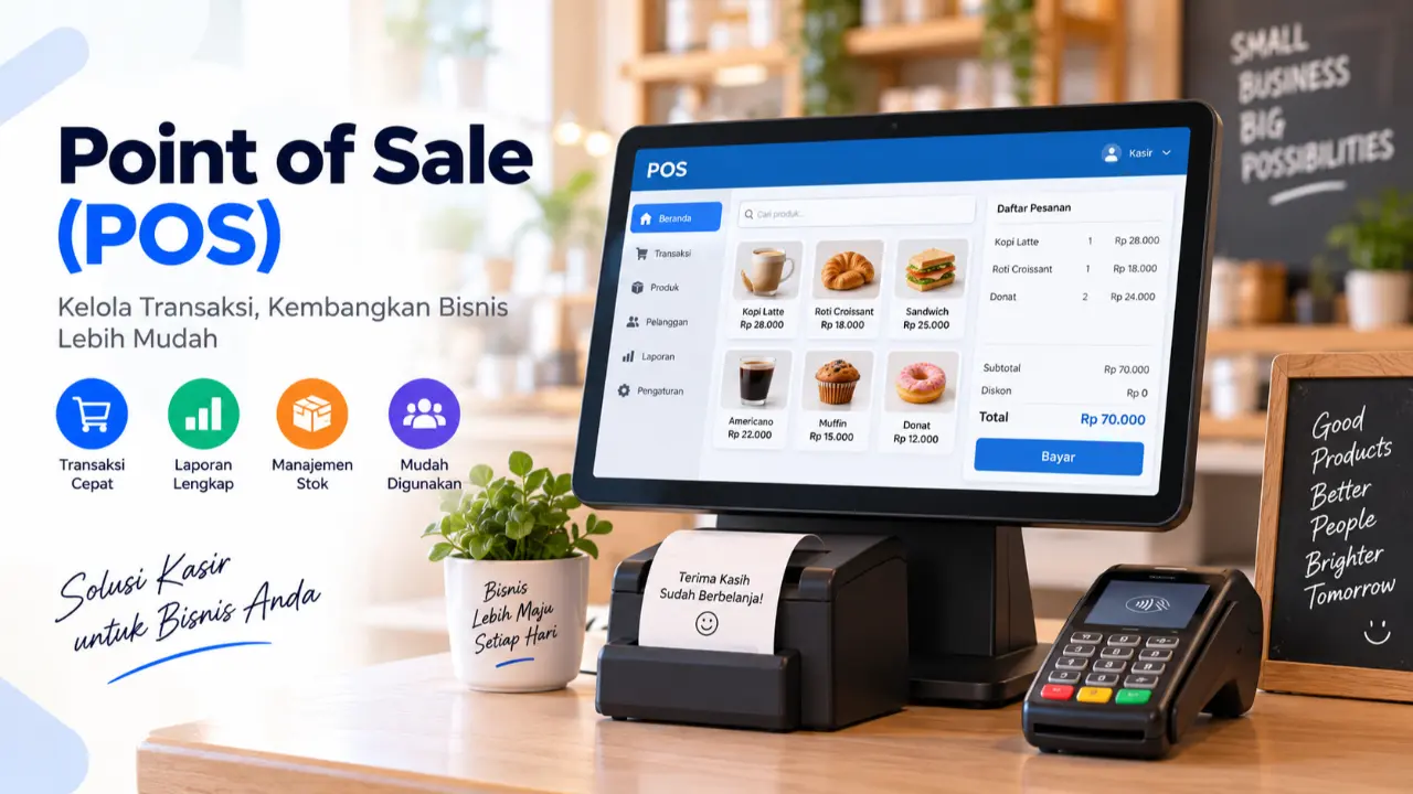 7 Aplikasi POS Terbaik untuk Efisiensi Bisnis di Indonesia