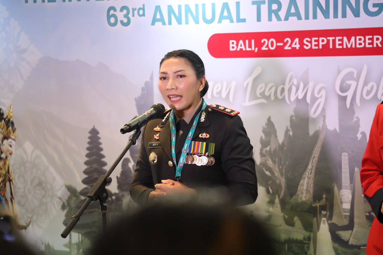 AKBP Hety Padmawati Raih Penghargaan Leadership IAWP 2026 di Nusa Dua Bali, Bukti Polwan Polda Lampung Bersaing di Panggung Dunia