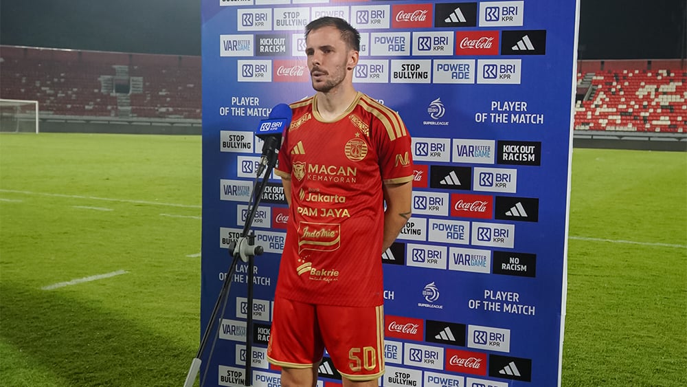 Kerim Memija Jadi Player of the Match, Persija Tekuk Java United 1-0