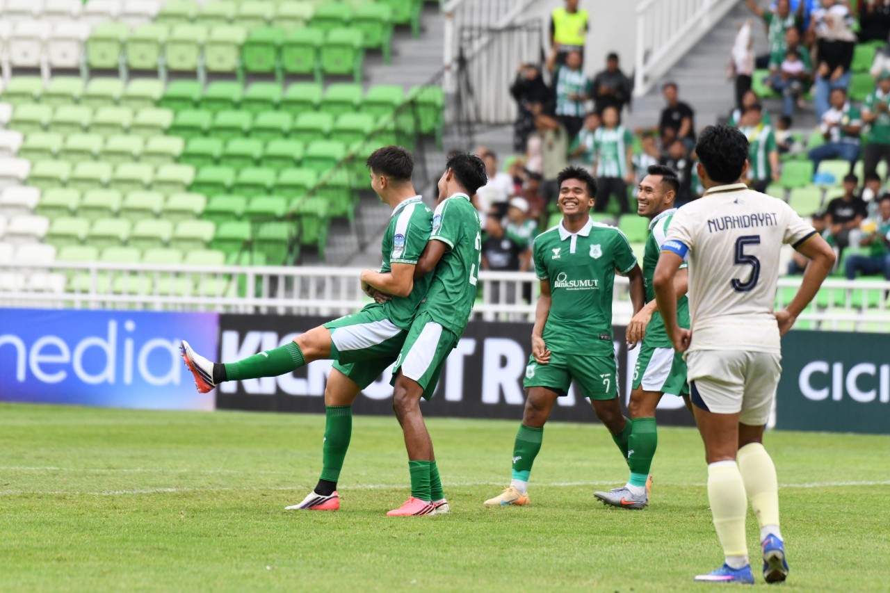 PSMS Medan Bantai Persiku Kudus 6-0 di Stadion SUSU, Raih Tiga Poin Perdana di Kandang