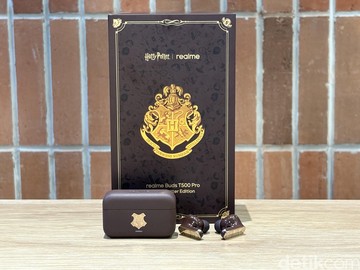 realme Buds T500 Pro Harry Potter Edition Resmi Meluncur, Desain Bertema Sihir
