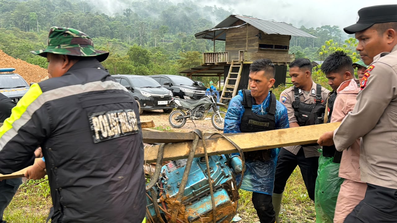 DLH Pidie Ambil Sampel Air dan Tanah di Lokasi PETI Geumpang, Kapolres Sebut Langkah Awal Penanganan