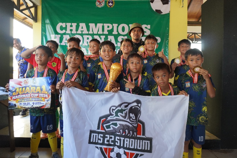 SSB MS22 Balikpapan Juara Haornas Cup 2026 Usai Kalahkan Balikpapan Junior 1-0 di Final