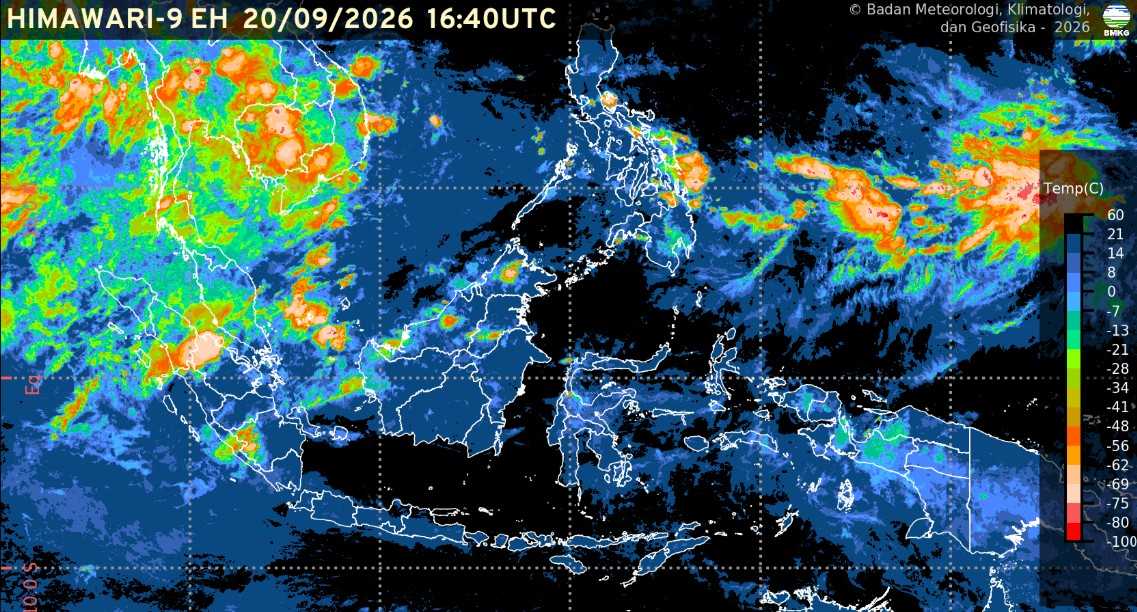 BMKG Peringatkan Hujan Lebat dan Angin Kencang di 3 Kabupaten Kepri, Berlangsung hingga Dini Hari