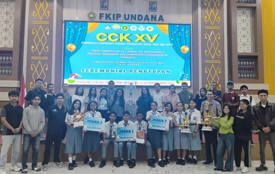 SMA Kristen Indonesia Sejahtera Rote Ndao Borong Juara 1 dan 2 Cerdas Cermat Kimia se-NTT