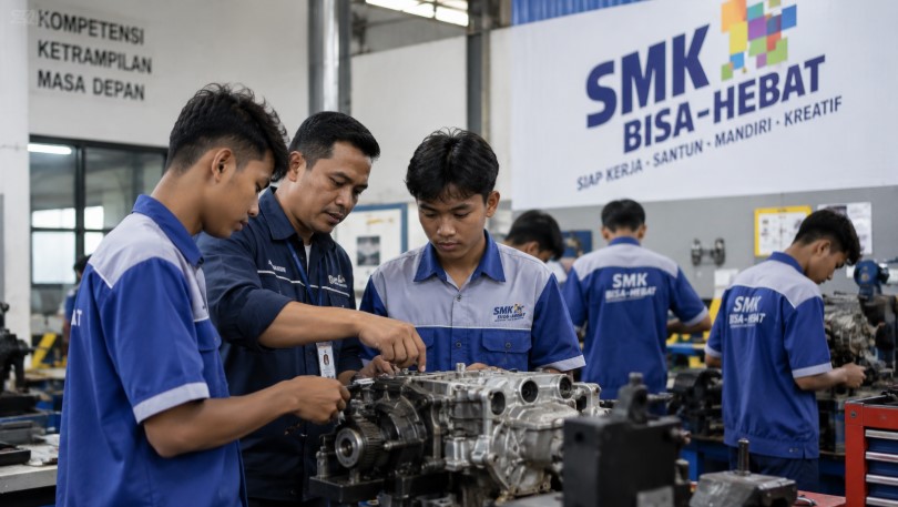 Wagub Jabar Erwan Setiawan Dorong Dinas Naker Sumedang Jembatani Lulusan SMK ke Perusahaan