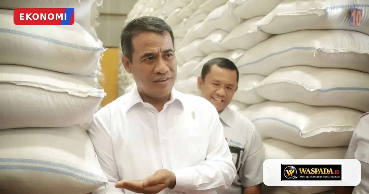 Amran Perintahkan Bulog Kirim 300 Ribu Ton Beras Premium ke Ritel