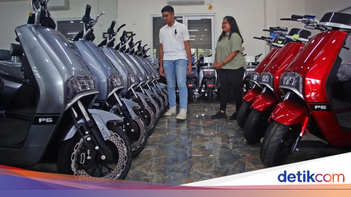 Penjualan Motor Listrik Indonesia Baru 280 Ribu Unit, Kalah Jauh dari Motor BBM