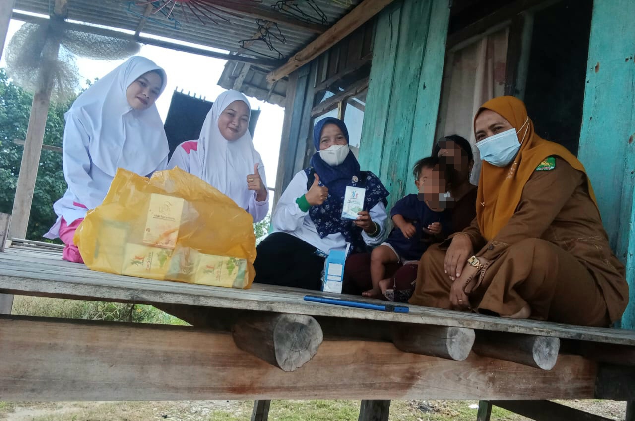 Puskesmas Pagerungan Besar Pantau Balita Stunting dari Rumah ke Rumah