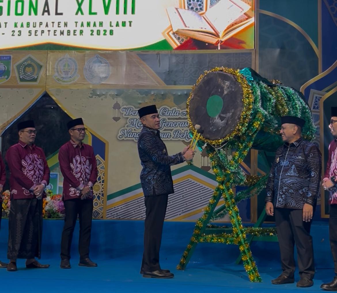 MTQN ke-48 Tanah Laut Dibuka, 526 Peserta dari 11 Kecamatan Berlaga hingga 23 September