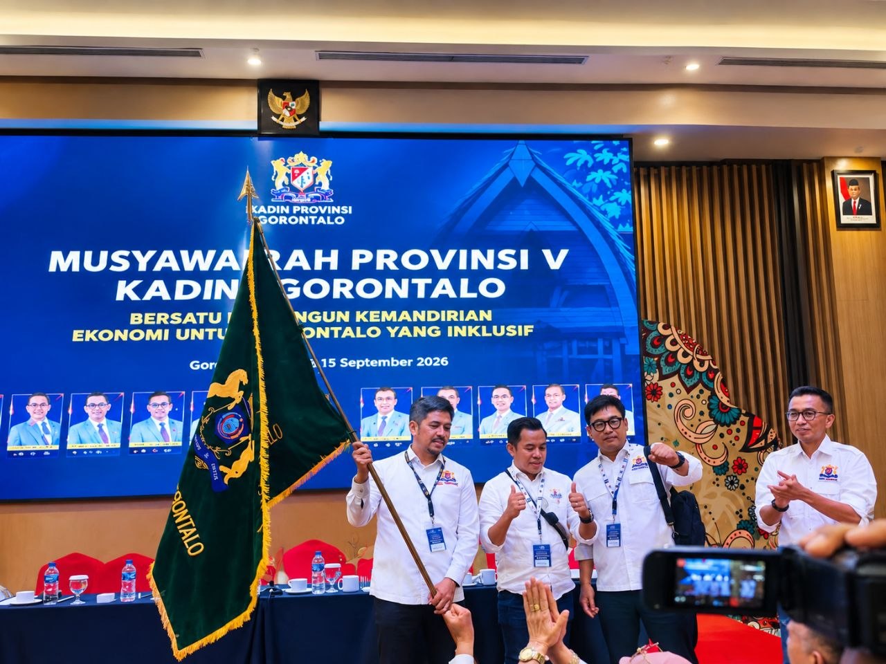 Andi Ilham Raih 29 Suara, Resmi Pimpin KADIN Gorontalo Periode 2026–2031