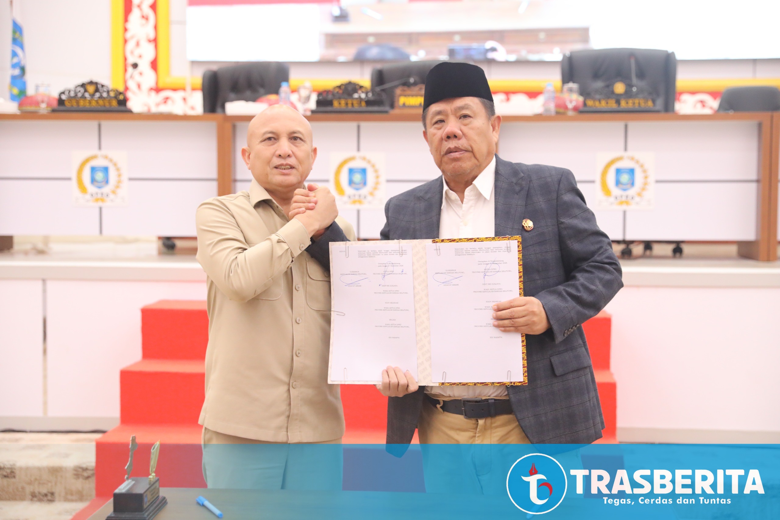 DPRD Babel Setujui Perubahan APBD 2026, Gubernur Hidayat Arsani Minta Anggaran Kembali ke Rakyat