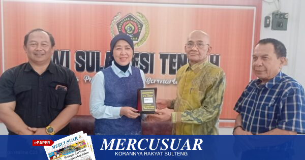 Direktur Komunikasi PT IMIP Silaturahmi ke PWI Sulteng, Bahas Pelatihan Jurnalistik Isu Lingkungan dan Industri