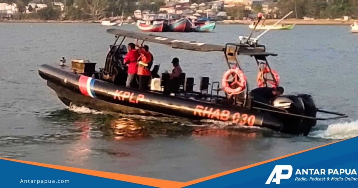 Speed Boat Rombongan KSDA Tenggelam di Perairan Karawai Kaimana, 7 Orang Selamat Dievakuasi ke Daratan