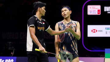 Fajar/Fikri Menang 21-15, 19-21, 21-10, Indonesia Samakan Skor 1-1 Lawan Malaysia