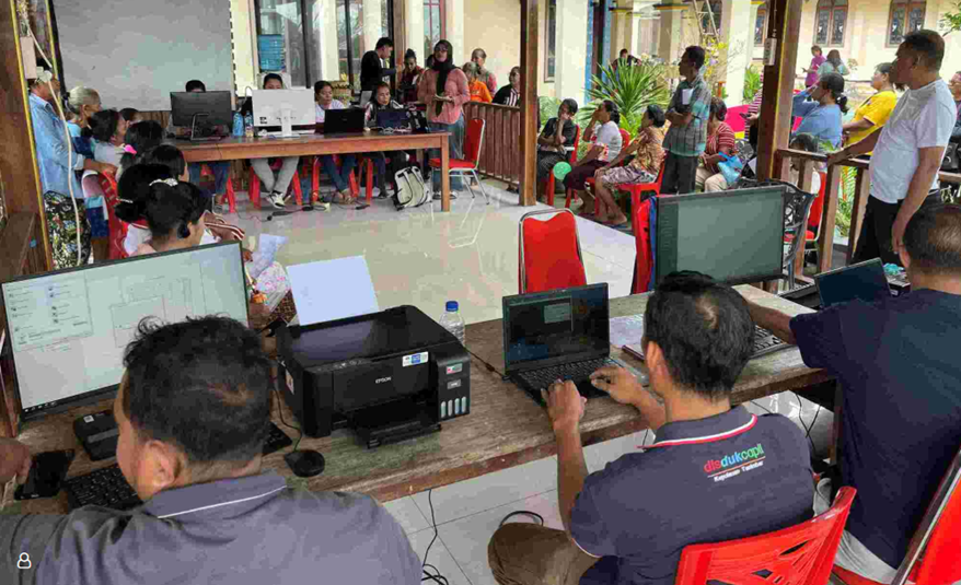 BPJS Kesehatan Jemput Bola ke Desa Sifnana Kepulauan Tanimbar, 35 Warga Urus Kepesertaan JKN