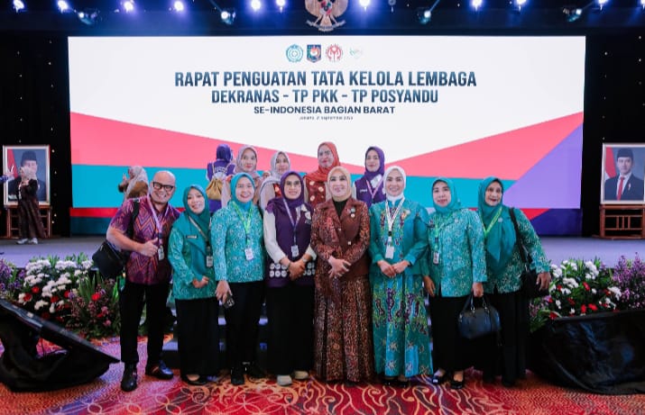 Ketua PKK Lampung Purnama Wulan Sari Mirza Sinkronkan Program Dekranasda, PKK dan Posyandu dari Pusat ke Daerah