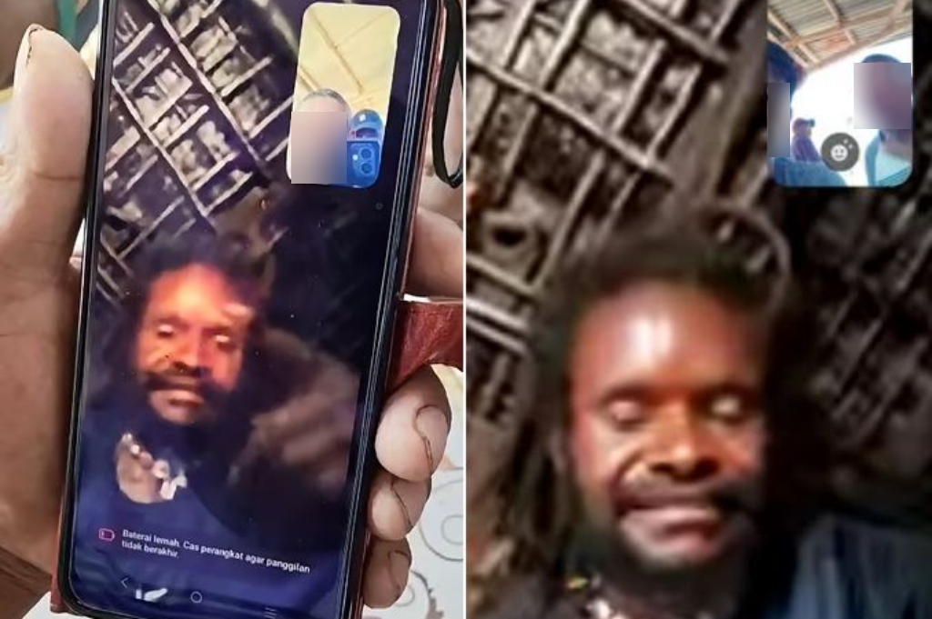 Video Call Pelaku Penembakan Pegawai Pertanian Papua ke Keluarga Korban