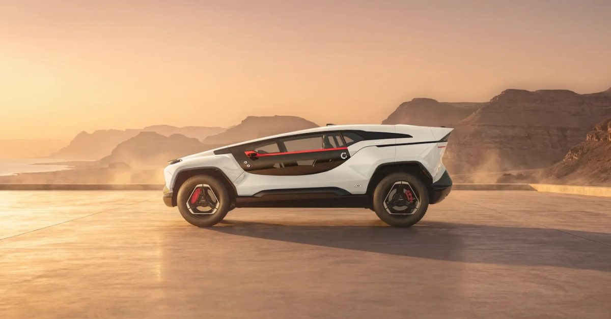 Ceer EXOBOT Meluncur, SUV Listrik Arab Saudi 850 HP Jarak 560 Km