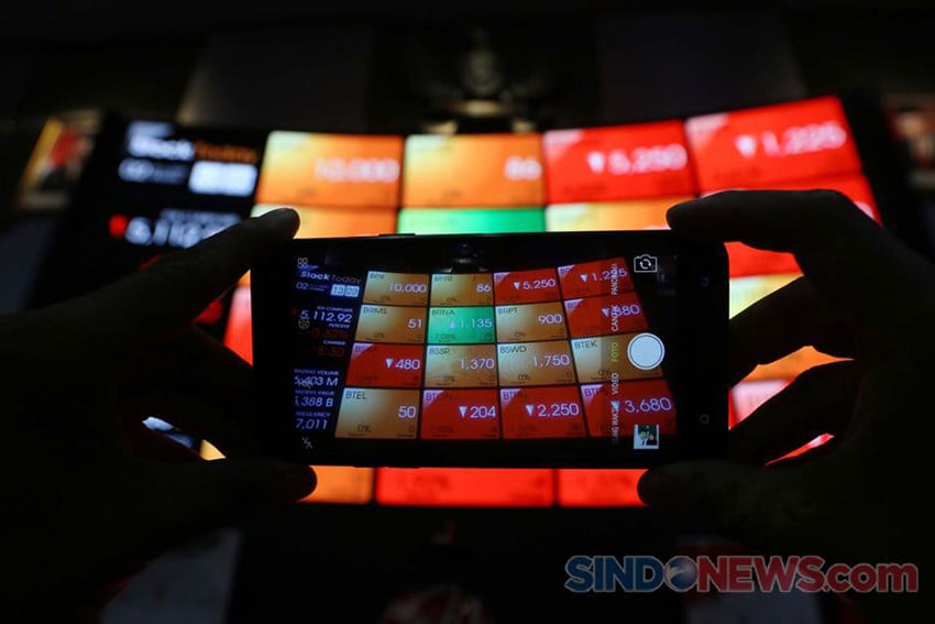IHSG Ditutup Melemah 0,88% ke 6.384, Nilai Transaksi Rp11,8 Triliun